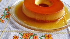 Pudim concentrado de leite condensado