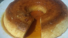 Pudim de leite condensado no microondas