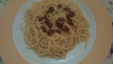 Macarrão com molho de tomate