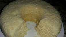 Bolo de iogurte no micro-ondas