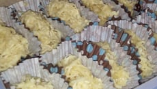 Cocada com leite condensado