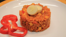 Arroz Cremoso com Palmito