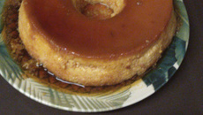 Pudim de leite condensado durinho