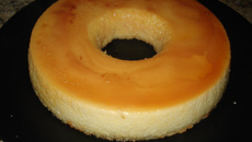 Pudim de leite com coco do We