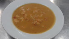 Bisque de camarão