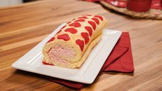 Rocambole de dia dos namorados