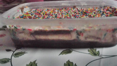 Pavê de sorvete com brigadeiro