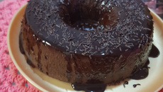 Pudim de chocolate