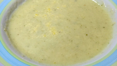 Sopa de couve-flor