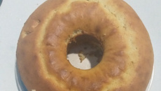 Bolo 1-2-3 (massa branca)