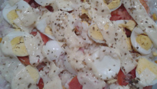 Arroz ao molho branco da Naty