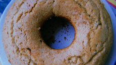 Bolo de fubá com aveia (sem ovos)