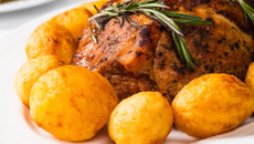 Pernil assado na panela de pressão simples