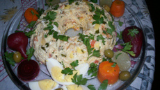 Talharim como acompanhamento