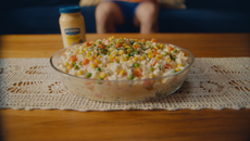 Salada de Maionese Cremosa com Legumes