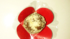 Brigadeiro de panetone