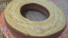 Bolo de fubá no liquidificador