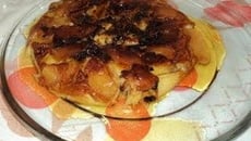 Torta de maçã de frigideira