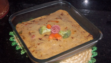 Torta de Frango de Microondas