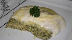 Lasanha de espinafre