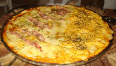 Massa de pizza do marido