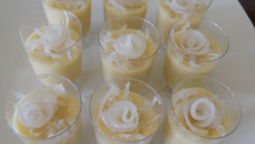 Doce de coco cremoso no copinho