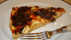 Pizza integral chic da Neneli