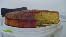 Bolo de fubá com coco super fofo