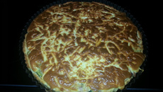 Quiche especial de legumes e bacon