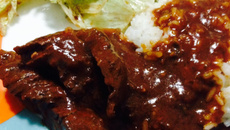 Pacu da fraldinha em falso molho madeira