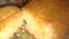 Bolo sem leite, sem glúten e sem ovo