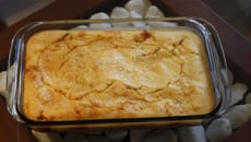 Torta de sardinha sem glúten e sem lactose