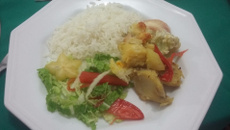 Bacalhau com legumes super saudável e delicioso