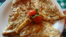 Omelete ao forno
