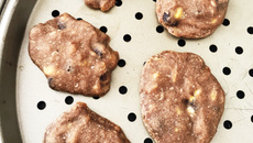 Cookie de banana e aveia