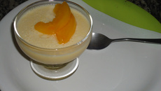 Gelado de pêssego