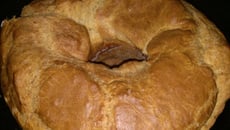 Pão de queijo em fôrma de pudim