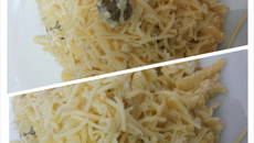 Macarrão à Carbonara (Penne de Arroz)