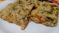 Torta salgada sem leite