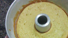 Bolo de mandioca