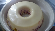 Gelatina colorida (5 ingredientes)