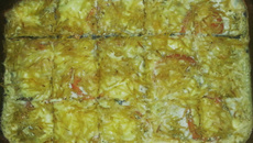 Peixe ao forno com queijo