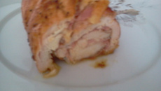 Rocambole de peito de frango