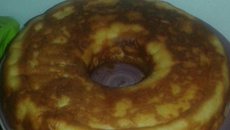 Bolo de leite simples
