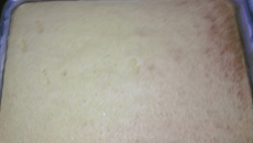 Bolo furanja (fubá com laranja)