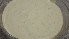 Maionese verde caseira simples