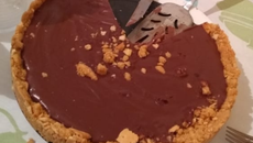 Receita de torta ganache de chocolate com rum