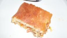 Torta de camarão