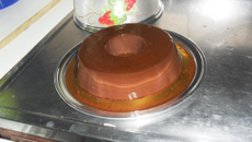 Pudim de chocolate, fácil de fazer