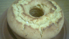 Bolo de farinha de milho